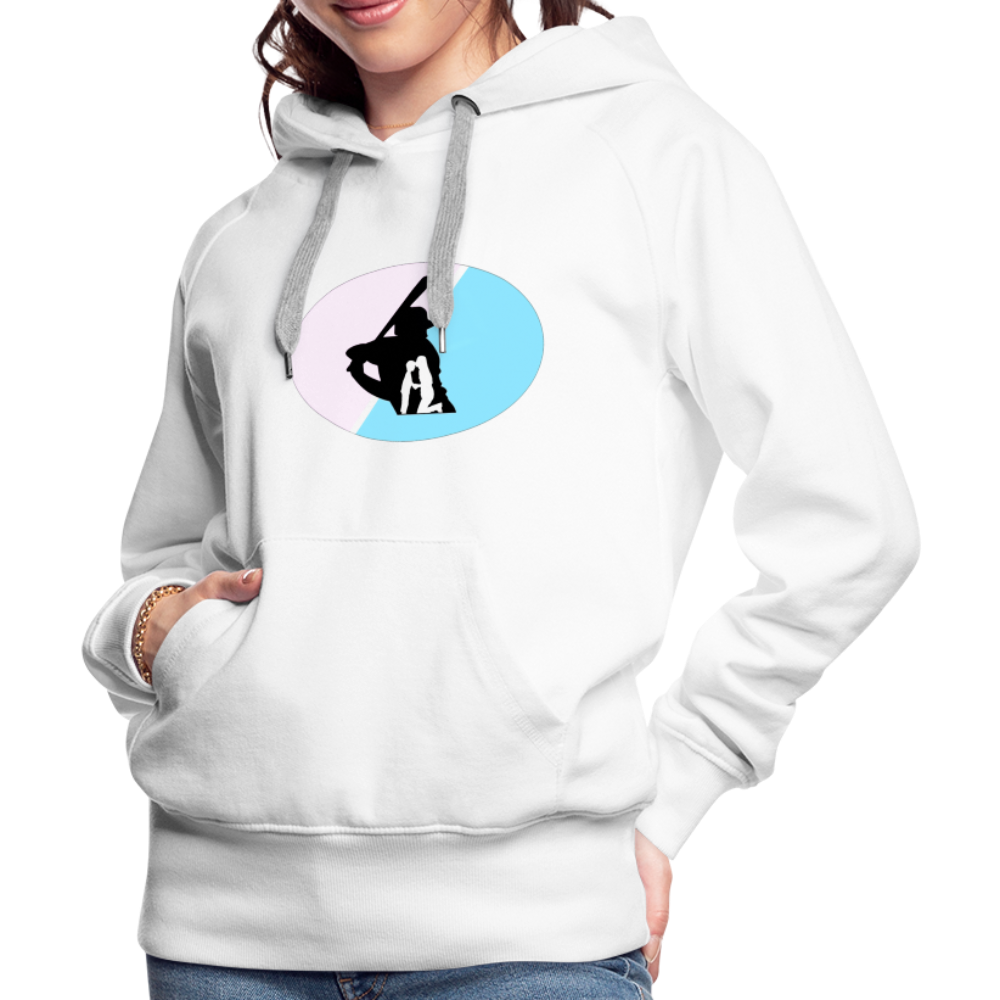 Women’s Premium Hoodie - white