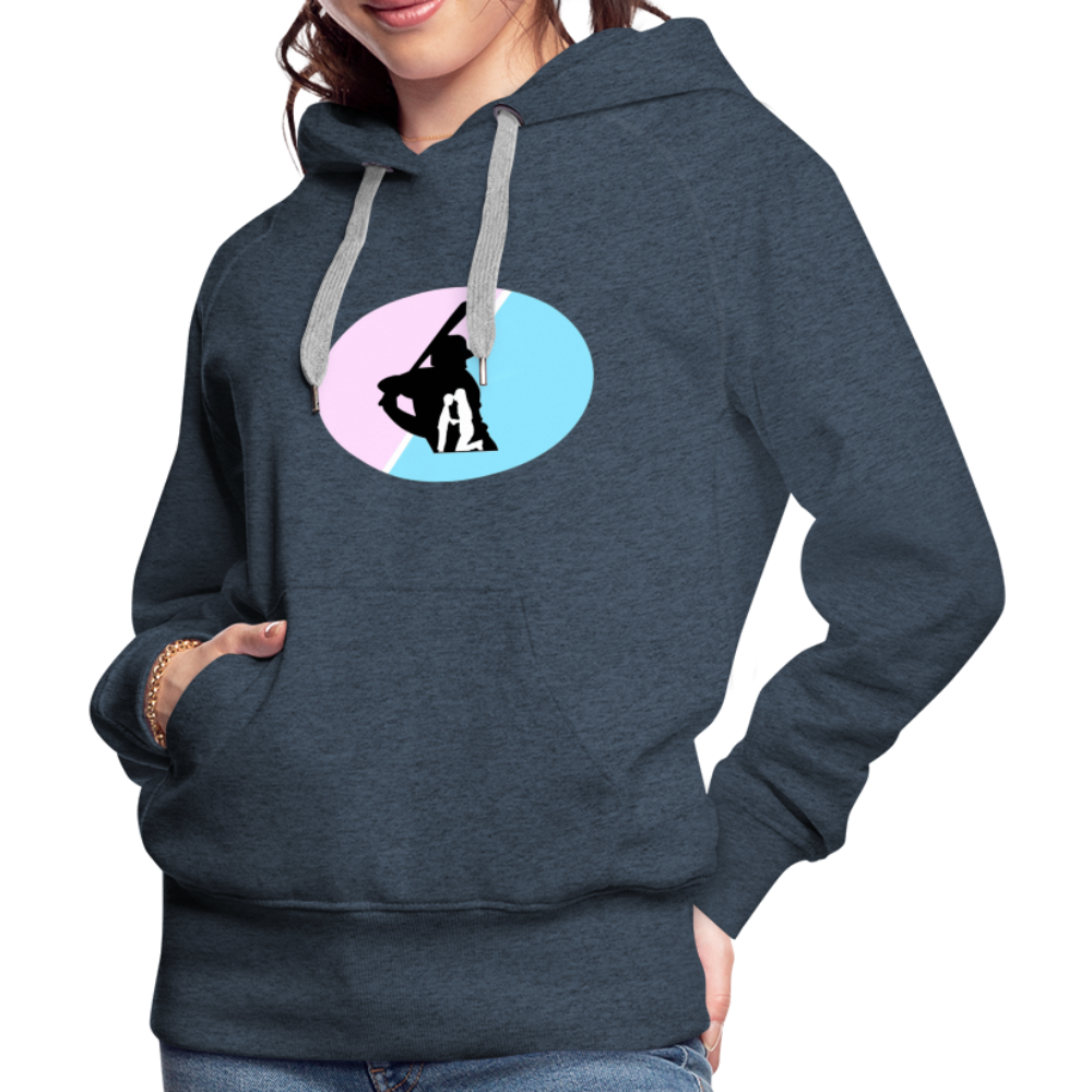 Women’s Premium Hoodie - heather denim