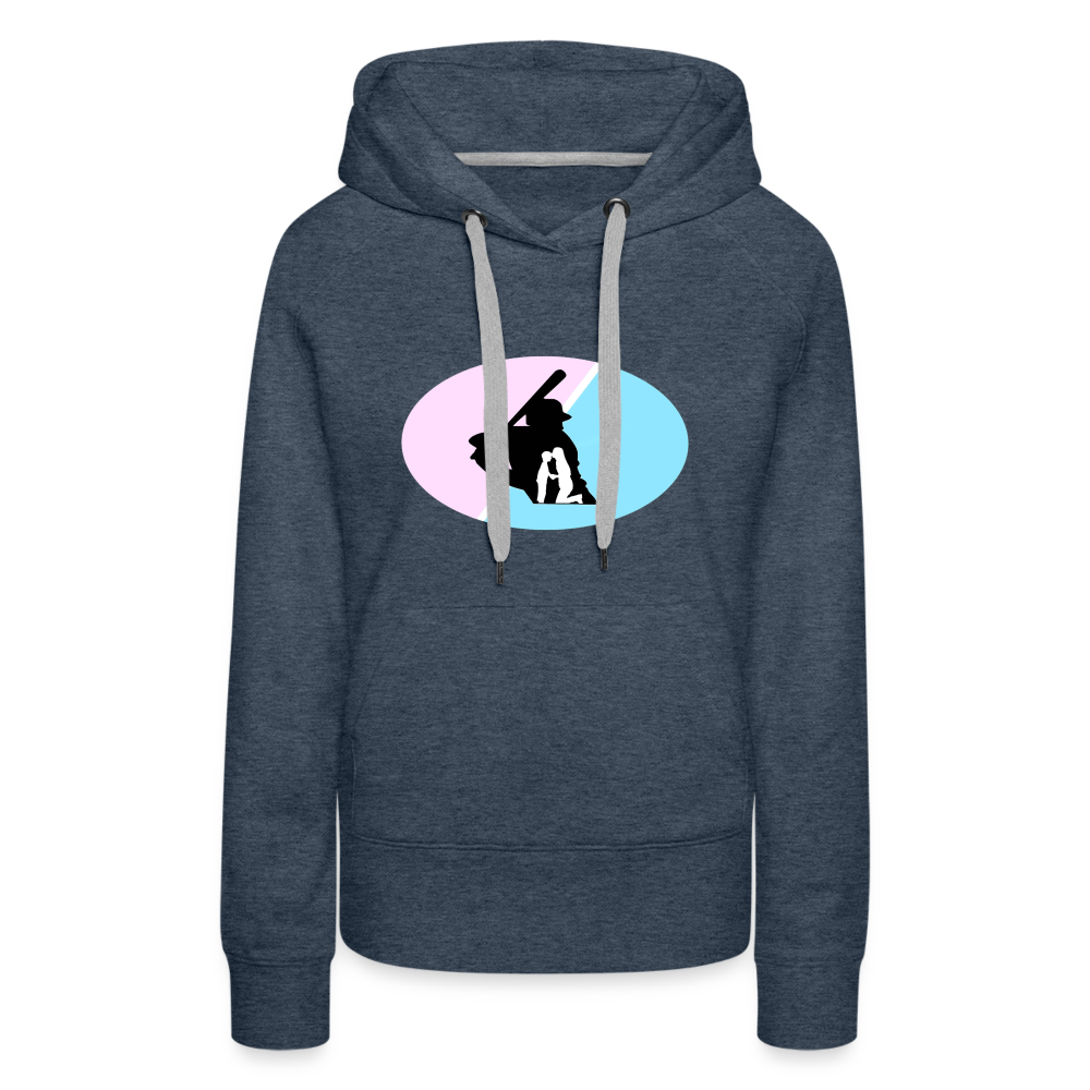 Women’s Premium Hoodie - heather denim