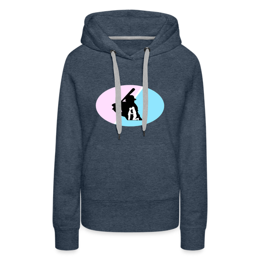 Women’s Premium Hoodie - heather denim